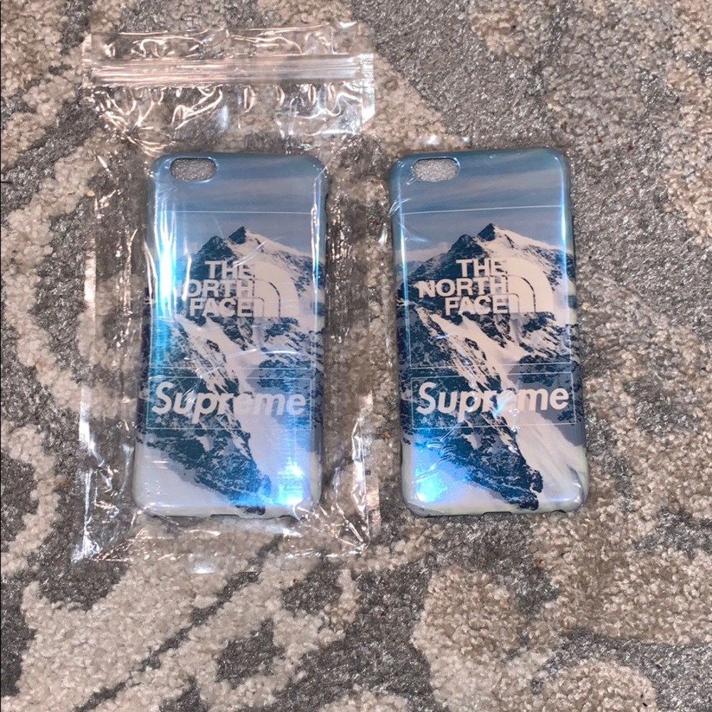 Supreme north face iPhone case